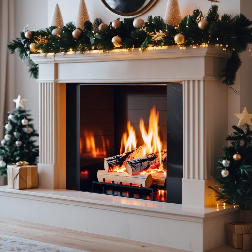 A clean fireplace burns safer.